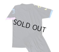 画像2: 19/20-マンチェスターシティ（アウェイ：黒）子供用上下セット