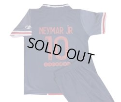 画像1: ネイマール＃10 パリサンジェルマン(ホーム)20/21 子供用上下セット【即納商品】