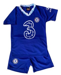 画像3: 22/23-チェルシー(ホーム)子供用上下セットTH