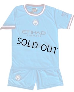 画像3: 22/23-マンチェスターシティ(ホーム)子供用上下セット