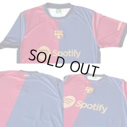 画像4: バルセロナ（ホーム）24/25　5〜10着＋お好きな背番号プリント【上のみ/上下セット】