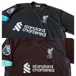 画像7: 24/25-リバプール（アウェイ：黒）レプリカユニフォーム【即納商品】
