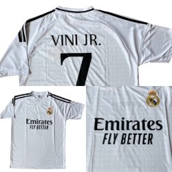画像6: ジュニオール背番号7 レアルマドリード  ホーム 24/25 レプリカユニフォーム