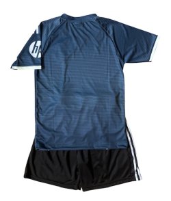 画像4: 25/26　レアルマドリード　アウェイ 紺  子供用上下セット　レプリカユニフォーム