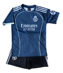 画像3: 25/26　レアルマドリード　アウェイ 紺  子供用上下セット　レプリカユニフォーム