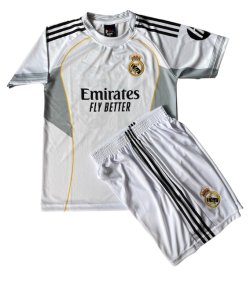 画像2: エムバペ背番号10   レアルマドリード ホーム 25/26 レプリカユニフォーム　子供用