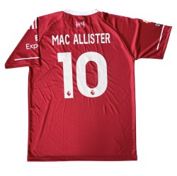 画像1: マクアリスター背番号10 リバプール  ホーム 25/26 レプリカユニフォーム