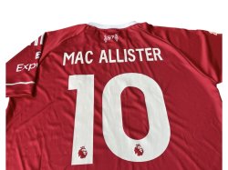 画像3: マクアリスター背番号10 リバプール  ホーム 25/26 レプリカユニフォーム
