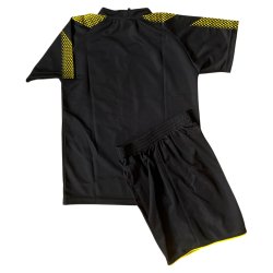 画像2: 17/18-ドルトムント（アウェイ：黒）子供用上下セット