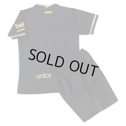 画像2: 20/21-バルセロナ(アウェイ：黒)子供用上下セットSサイズTH