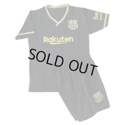 画像1: 20/21-バルセロナ(アウェイ：黒)子供用上下セットSサイズTH
