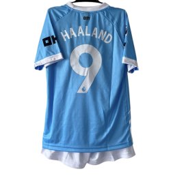 画像5: ハーランド背番号9 マンチェスターシティ ホーム 25/26 レプリカユニフォーム　子供用
