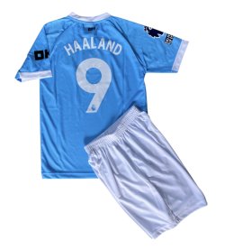 画像1: ハーランド背番号9 マンチェスターシティ ホーム 25/26 レプリカユニフォーム　子供用