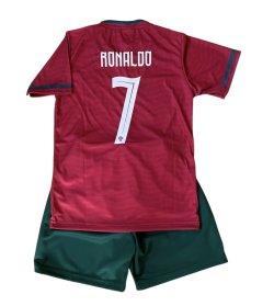 画像1: ロナウド背番号7 ポルトガル代表2026W杯モデル レプリカユニフォーム　子供用