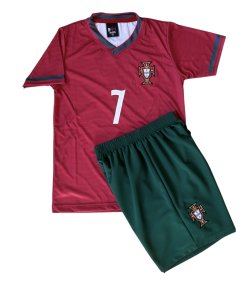 画像4: ロナウド背番号7 ポルトガル代表2026W杯モデル レプリカユニフォーム　子供用