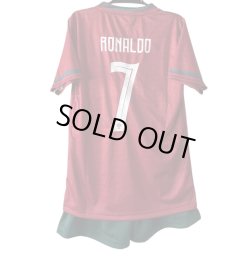 画像9: ロナウド背番号7 ポルトガル代表2026W杯モデル レプリカユニフォーム　子供用【即納商品】
