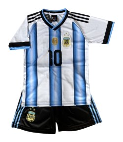 画像4: メッシ背番号10 アルゼンチン代表　2026年W杯モデル レプリカユニフォーム　子供用