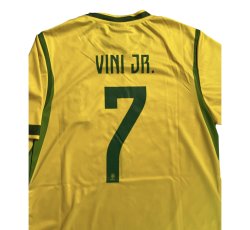 画像5: ヴィニ・ジュニオール＃7 ブラジル代表(ホーム)2026年　W杯モデル レプリカユニフォーム　子供用