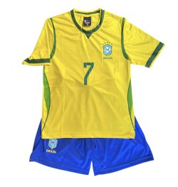 画像4: ヴィニ・ジュニオール＃7 ブラジル代表(ホーム)2026年　W杯モデル レプリカユニフォーム　子供用