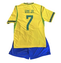 画像3: ヴィニ・ジュニオール＃7 ブラジル代表(ホーム)2026年　W杯モデル レプリカユニフォーム　子供用