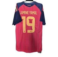 画像5: ヤマル背番号19 スペイン代表(ホーム)2026年W杯モデル レプリカユニフォーム　子供用