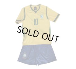 画像4: ネイマール背番号10 ブラジル代表(ホーム)2026年W杯モデル レプリカユニフォーム　子供用【即納商品】