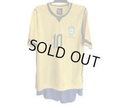 画像8: ネイマール背番号10 ブラジル代表(ホーム)2026年W杯モデル レプリカユニフォーム　子供用【即納商品】