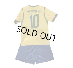 画像3: ネイマール背番号10 ブラジル代表(ホーム)2026年W杯モデル レプリカユニフォーム　子供用【即納商品】
