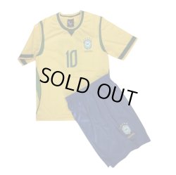 画像2: ネイマール背番号10 ブラジル代表(ホーム)2026年W杯モデル レプリカユニフォーム　子供用【即納商品】