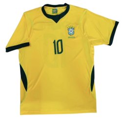 画像2: ネイマール背番号10 ブラジル代表 ホーム 2026年 W杯モデル   レプリカユニフォーム