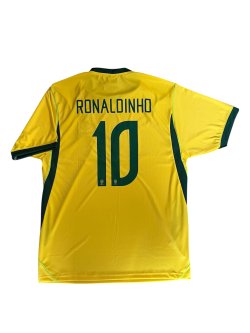 画像1: ロナウジーニョ背番号10 ブラジル代表 ホーム 2026年モデル 限定生産