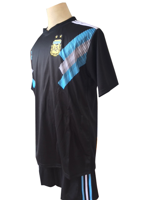 18/19-アルゼンチン代表（アウェイ：黒）レプリカユニフォーム ...