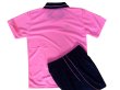 画像2: フライホーク襟付き子供用オリジナルユニフォーム上下セット(ピンク)