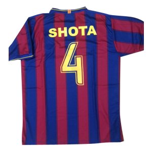 画像: バルセロナ背番号4 個人名SHOTA Fサイズ【ユニフォーム単品】*