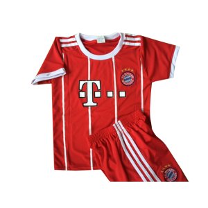 画像: 17/18-バイエルン（ホーム）子供用上下セット