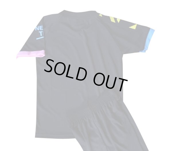 画像2: 19/20-マンチェスターシティ（アウェイ：黒）子供用上下セット