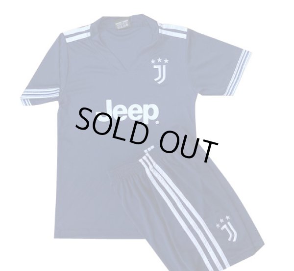 画像1: 20/21-ユベントス(アウェイ:紺)子供用上下セット