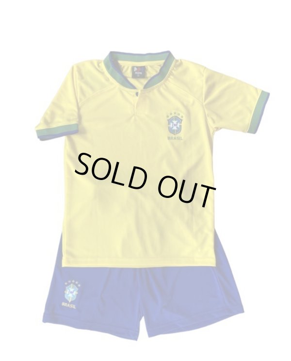 画像3: 【W杯モデル】22/23-ブラジル代表(ホーム)子供用上下セット※