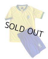 画像: 【W杯モデル】22/23-ブラジル代表(ホーム)子供用上下セット※