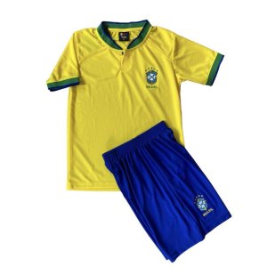 画像: 【W杯モデル】22/23-ブラジル代表(ホーム)子供用上下セット※