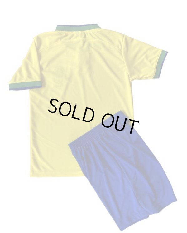 画像2: 【W杯モデル】22/23-ブラジル代表(ホーム)子供用上下セット※