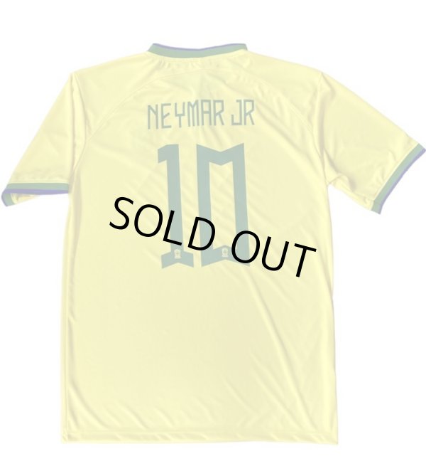画像1: 【W杯モデル】ネイマール＃10 ブラジル代表（ホーム） 22/23 レプリカユニフォーム