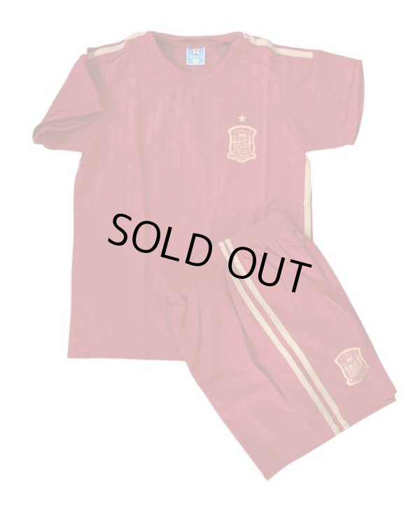 画像1: スペイン代表(ホーム) TH  子供用上下セット