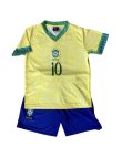 画像3: ネイマール背番号10 ブラジル代表 ホーム 24/25 レプリカユニフォーム　子供用