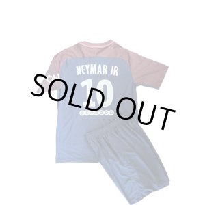 画像: ネイマール背番号10　パリサンジェルマン ホーム 大人用 レプリカユニフォーム 上下セット Fサイズ　※