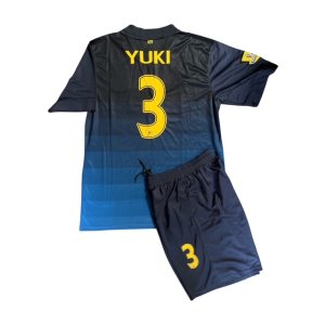 画像: YUKI背番号3マンチェスターシティ(ホーム) 上下セット大人用Fサイズ※