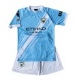 画像3: 25/26　マンチェスターシティ　ホーム  子供用上下セット　レプリカユニフォーム