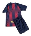 画像2: 25/26　バルセロナ　ホーム  子供用上下セット　レプリカユニフォーム