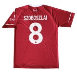 画像: ソボスライ背番号8 リバプール  ホーム 25/26 レプリカユニフォーム