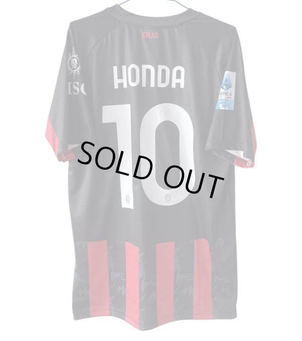 画像9: 本田HONDA背番号10 ACミラン  ホーム 25/26　特別生産 レプリカユニフォーム【即納商品】セリエA